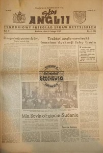 Głos Anglii, nr 6 (15), 8 lutego 1947
