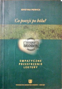 Co poezji po bólu? Empatyczne przestrzenie lektury