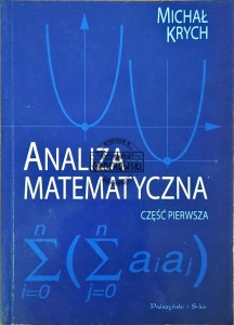 Analiza matematyczna, część pierwsza
