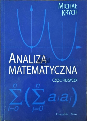 615914 Analiza matematyczna, część pierwsza