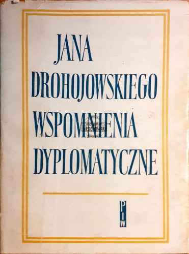 619478 Wspomnienia dyplomatyczne