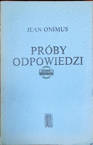 620192 Próby odpowiedzi