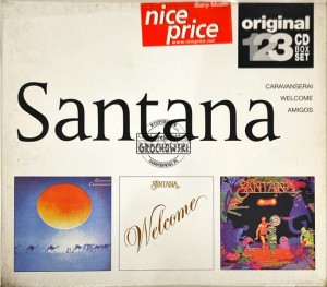 Santana – Caravanserai / Welcome / Amigos 3CD