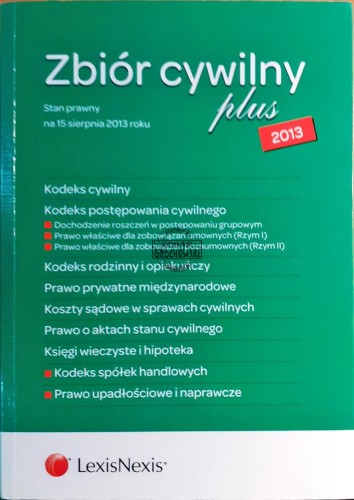 621522 Zbiór cywilny plus 2013