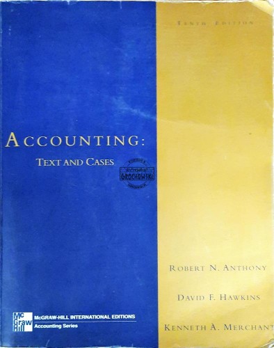 620862 Accounting: text and cases