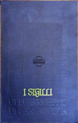 620896 I sigilli dell'archivio di San Nicola