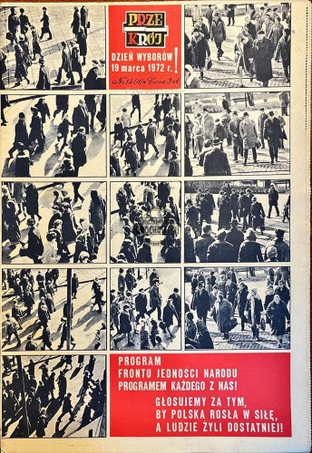 629327 Przekrój Nr 1406/19 marca 1972 roku