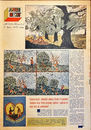 629341 Przekrój Nr 1421/2 lipca 1972 roku