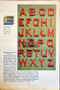 Przekrój Nr 1496/9 grudnia 1973 roku