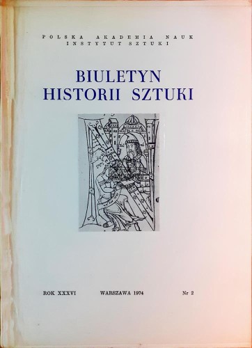 621646 Biuletyn Historii Sztuki, Rok XXXVI / 2