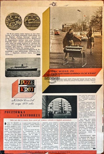 629480 Przekrój Nr 1362/16 maja 1971 roku