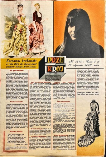 629515 Przekrój Nr 1240/12 stycznia 1969 roku