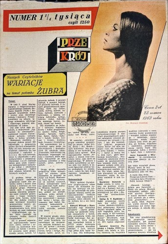 629526 Przekrój Nr 1250/23 marca 1969 roku