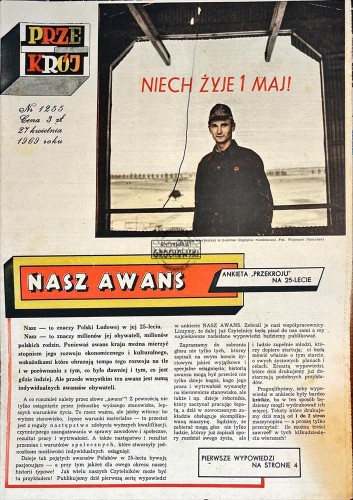 629530 Przekrój Nr 1255/27 kwietnia 1969 roku