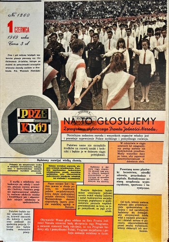 629535 Przekrój Nr 1260/1 czerwca 1969 roku