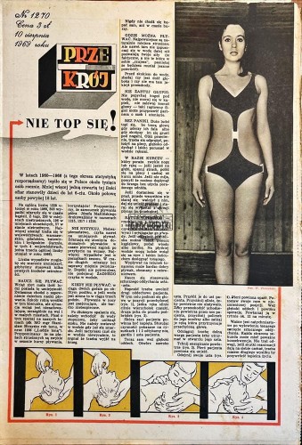 629545 Przekrój Nr 1270/10 sierpnia 1969 roku