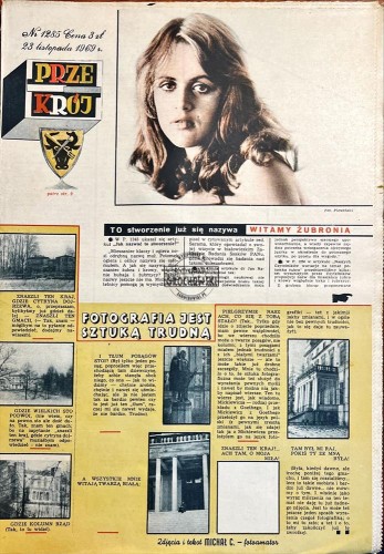 629560 Przekrój Nr 1285/23 listopada 1969 roku