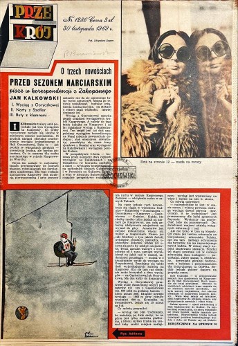 629561 Przekrój Nr 1286/30 listopada 1969 roku