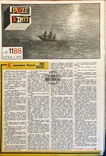 629569 Przekrój Nr 1188/14 stycznia 1968 roku