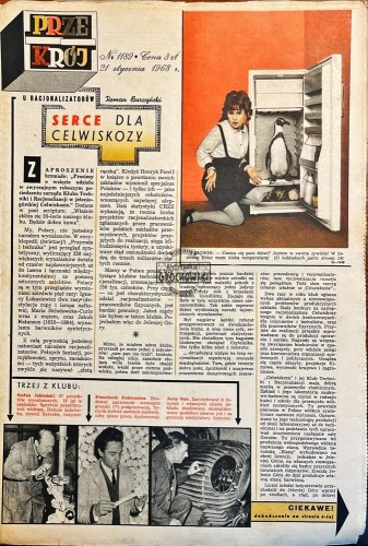 629570 Przekrój Nr 1189/21 stycznia 1968 roku