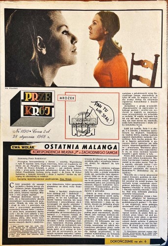 629571 Przekrój Nr 1190/28 stycznia 1968 roku
