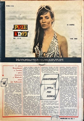 629599 Przekrój Nr 1219/18 sierpnia 1968 roku