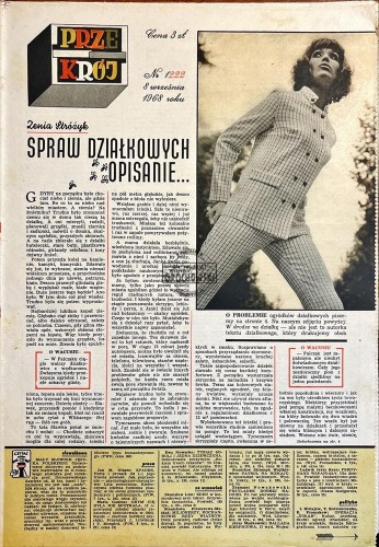 629602 Przekrój Nr 1222/8 września 1968 roku