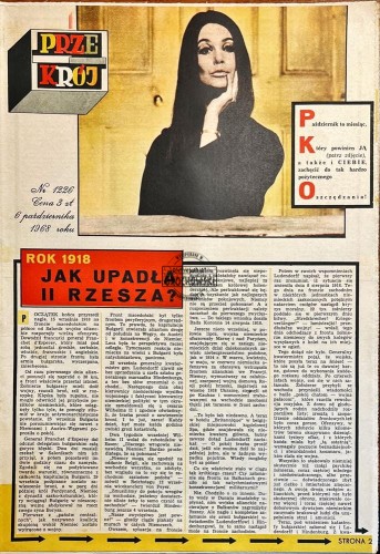 629606 Przekrój Nr 1226/6 października 1968 roku