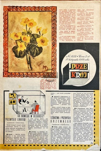 629612 Przekrój Nr 1232/17 listopada 1968 roku