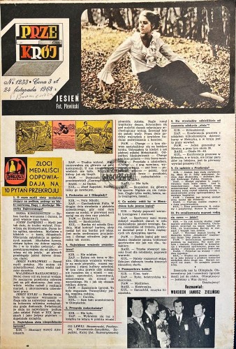 629613 Przekrój Nr 1233/24 listopada 1968 roku