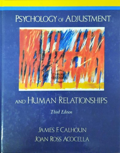 634066 Psychology of adjustment and human relationships