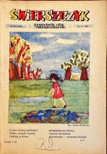 629997 Świerszczyk Nr 16/ 16.IV.1967