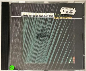 Chris Wiesendanger Trio – Live At Moods CD