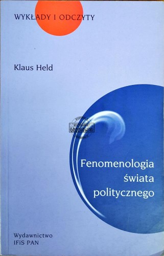 634971 Fenomenologia świata politycznego