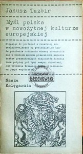 Myśl polska w nowożytnej kulturze europejskiej