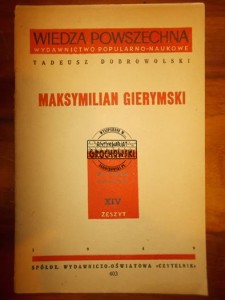 Maksymilian Gierymski. (Seria: Malarze Polscy, zeszyt XIV)