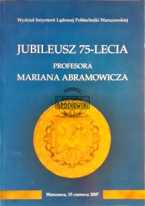 Jubileusz 75-lecia profesora Mariana Abramowicza