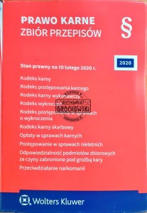 Prawo karne, Zbiór przepisów
