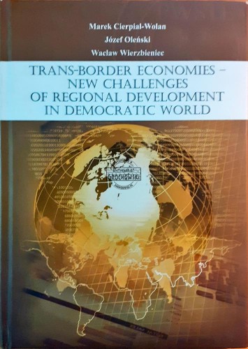 637201 Trans-border economies, New challenges of regional development in democratic world