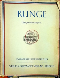 Philipp Otto Runge 1777-1810: acht farbige Gemaldewiedergaben