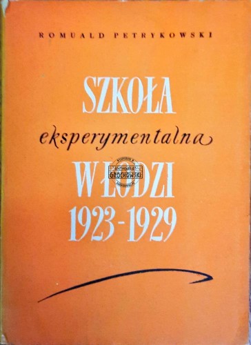 636981 Szkoła eksperymentalna w Łodzi 1923-1929