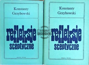 Refleksje sceptyczne, T. 1-2