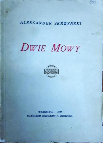 638101 Dwie mowy