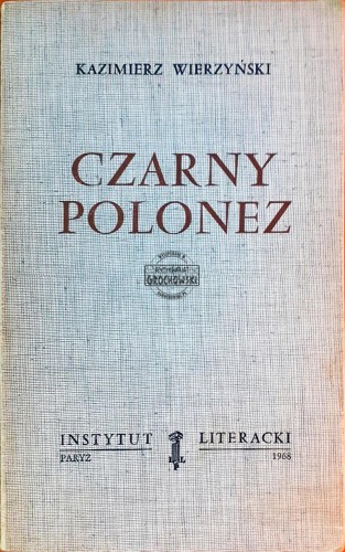 637909 Czarny polonez