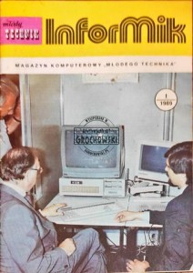 InforMik. Magazyn komputerowy "Młodego Technika" Nr 1/1989