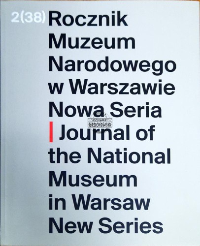 638708 Rocznik Muzeum Narodowego w Warszawie 2(38)