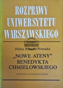 "Nowe Ateny" Benedykta Chmielowskiego