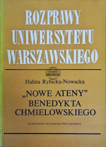 638913 "Nowe Ateny" Benedykta Chmielowskiego