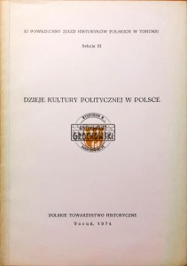 Dzieje kultury politycznej w Polsce
