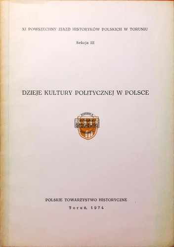 639369 Dzieje kultury politycznej w Polsce